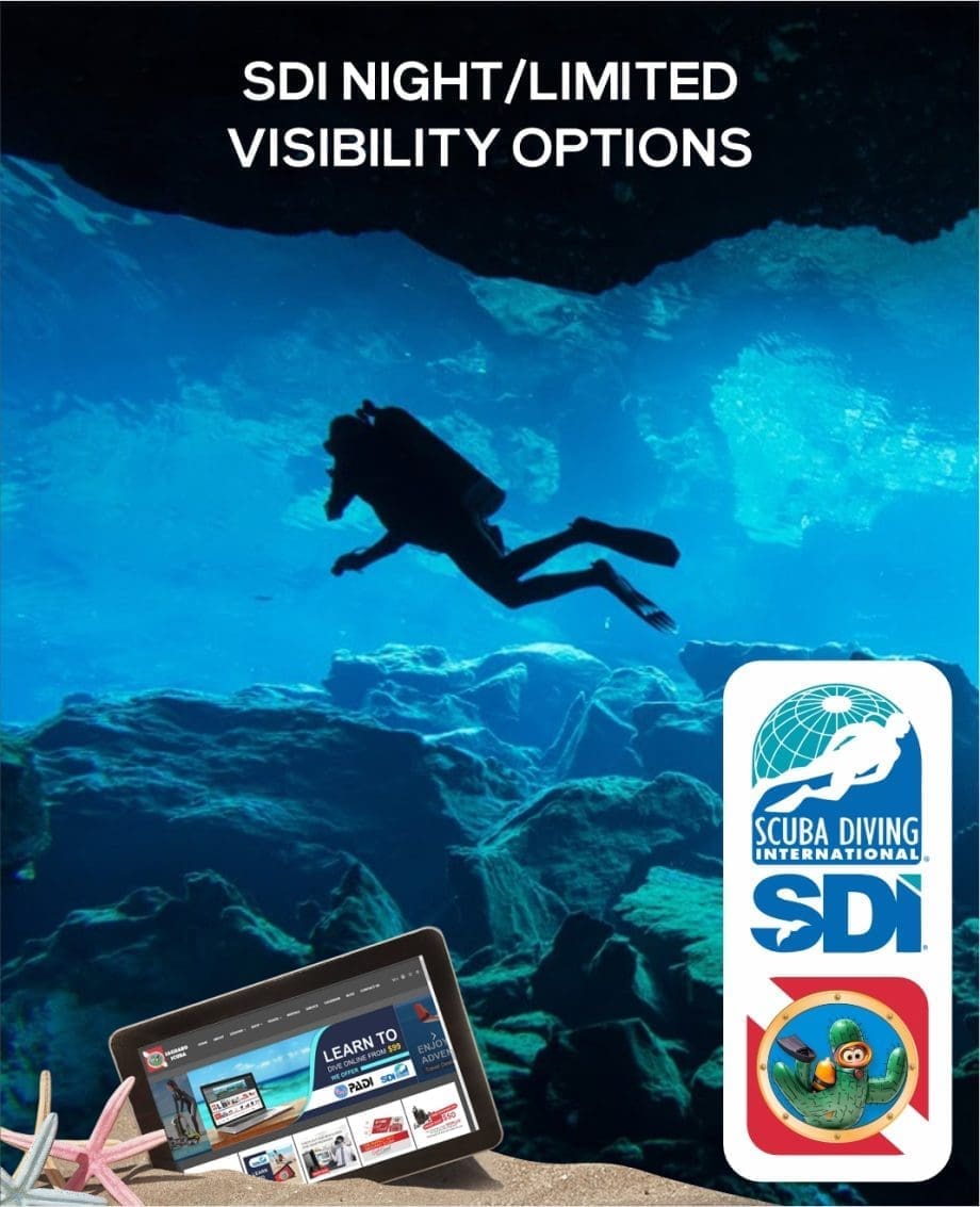 SDI Night/Limited Visibility Course at Saguaro Scuba