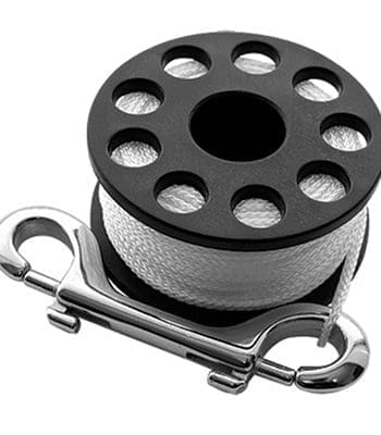 SCUBAPRO Mini Reel with Stainless Steel Clip (30.5 m, 100 ft)