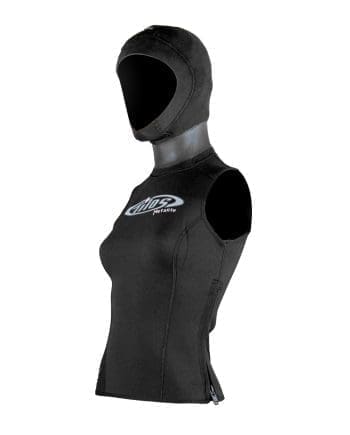 Tilos Womens 5/3mm Metalite Hooded Vest
