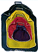 MESH CATCH BAG 15" X 19" RED