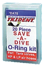 SAVE A DIVE KIT ORINGS COMES WITH THE MOST POPULAR ORINGS